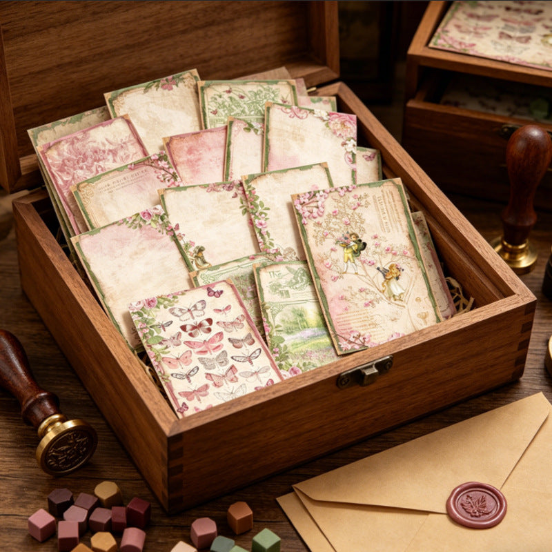 Romantic Floral Papers 16pcs