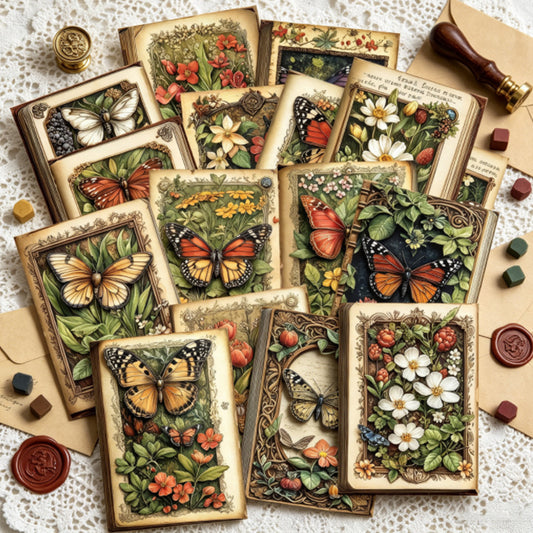 Butterfly Blossom Papers 16pcs