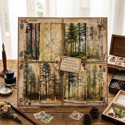 Woodland Whisper Journal Papers 8pcs