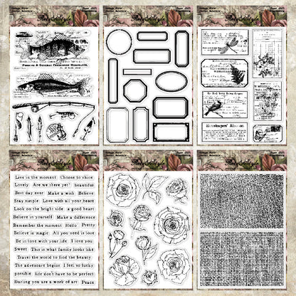 Clear Silicone Stamps 11