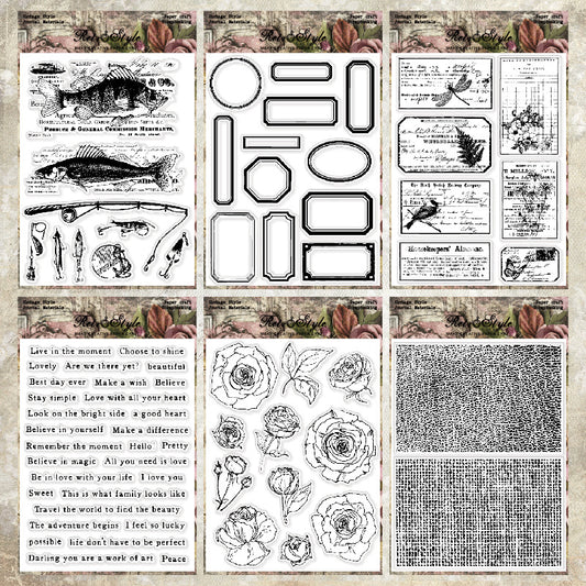 Clear Silicone Stamps 11