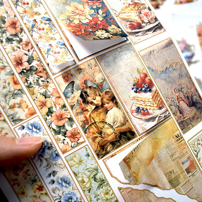 European Vintage Court Sticker Book