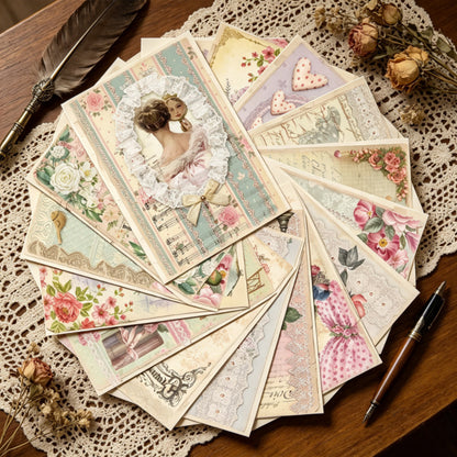 Rose Tea Party Papers 16pcs