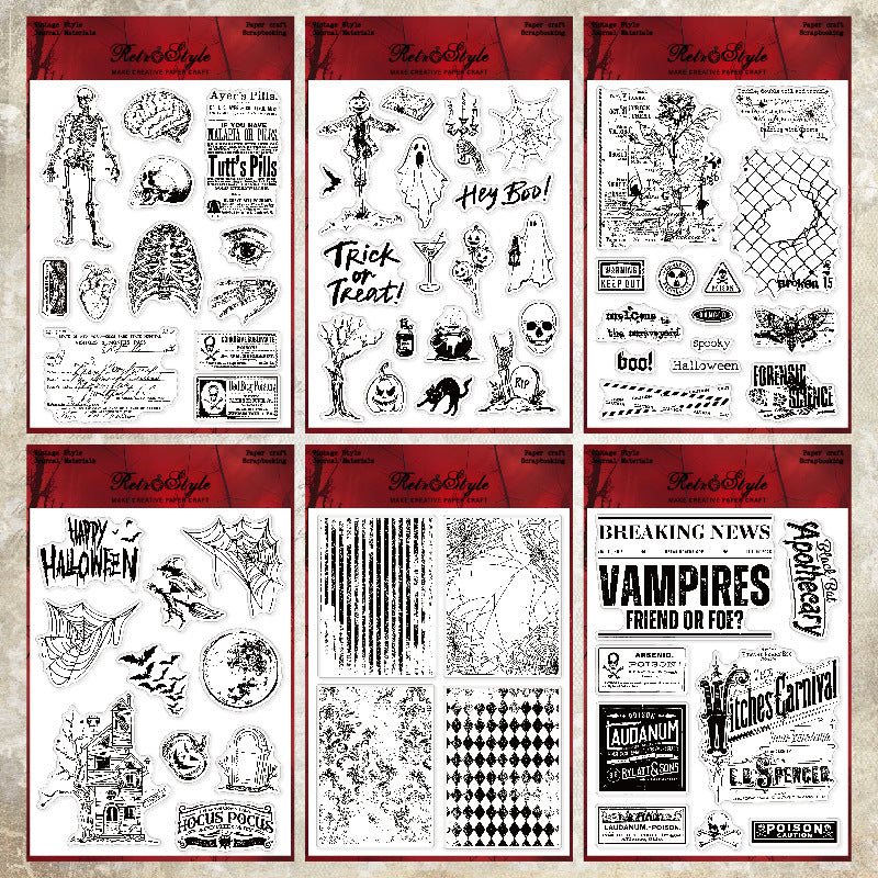 Clear Silicone Stamps 15