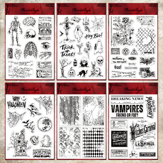 Clear Silicone Stamps 15