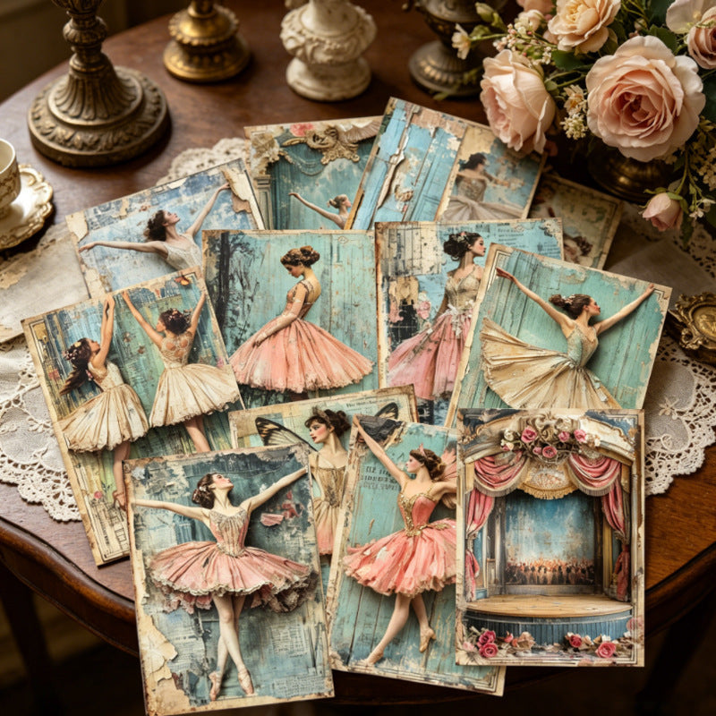 Ballet Girl Papers 16pcs