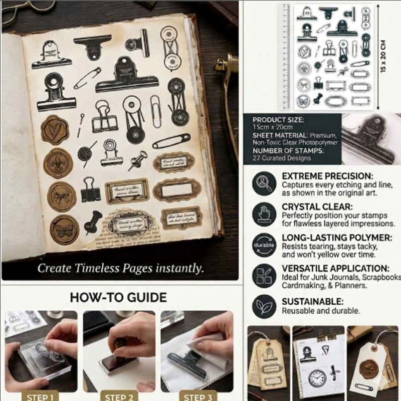 Clear Silicone Stamps 13