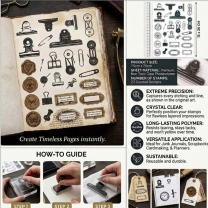 Clear Silicone Stamps 13