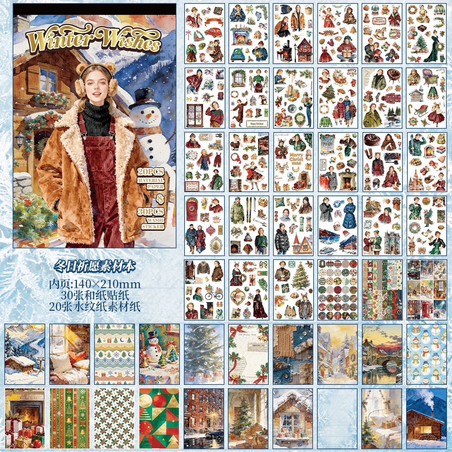 Winter Wishes Sticker Book