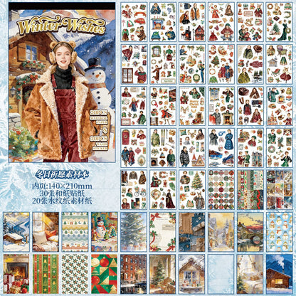 Winter Wishes Sticker Book
