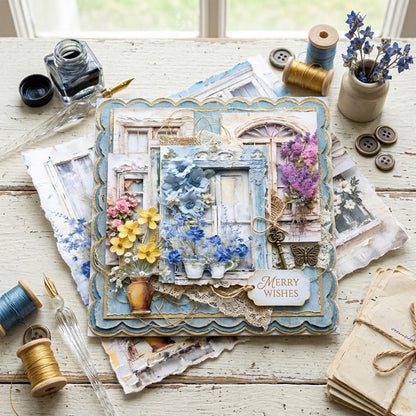 Window Bloom Journal Papers 8pcs