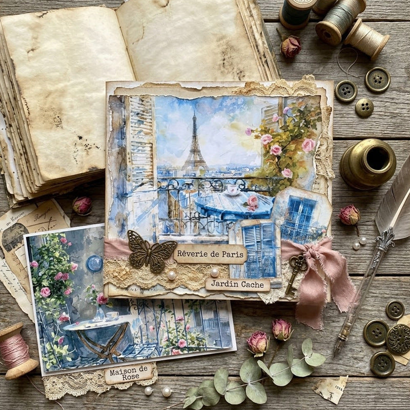 French Balcony Papers 8pcs