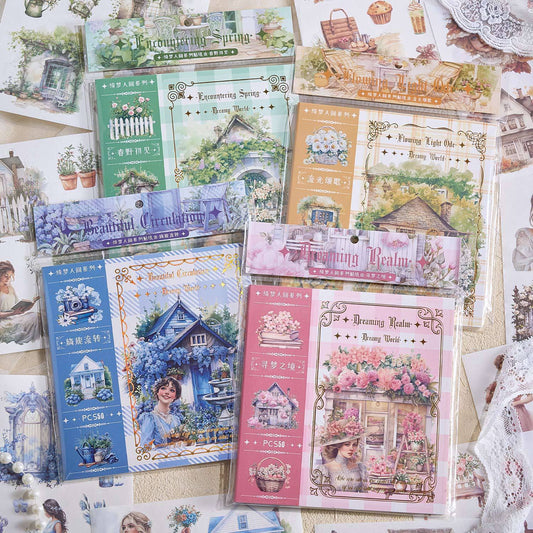 Dreamlike World Sticker Book