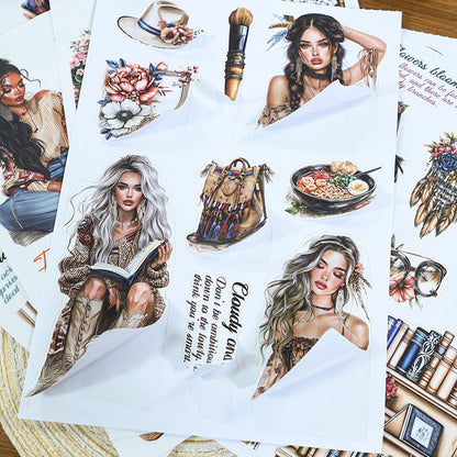 Natural Aesthetics Sticker Book