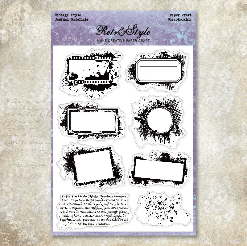 Clear Silicone Stamps 13