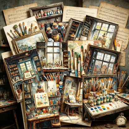 Art Sketch Papers 16pcs