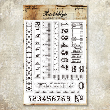 Clear Silicone Stamps 04