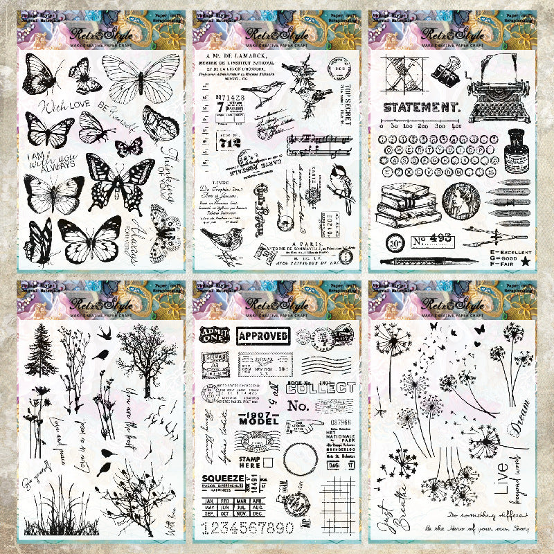 Clear Silicone Stamps 12