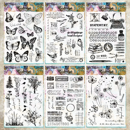 Clear Silicone Stamps 12