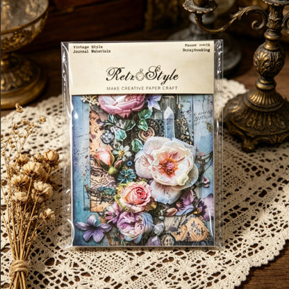 Vintage Botanical Papers 16pcs