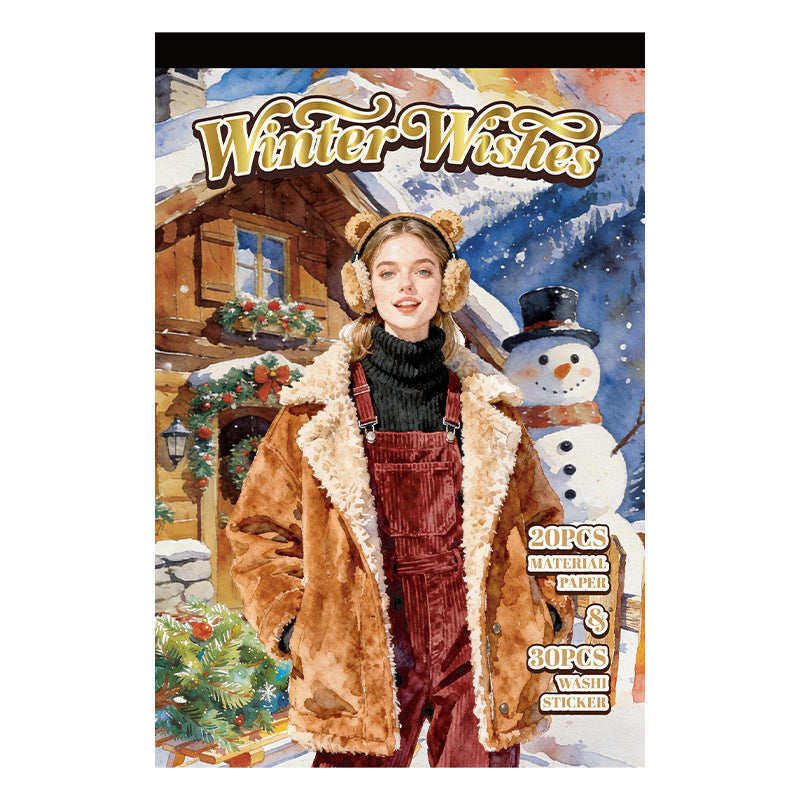 Winter Wishes Sticker Book
