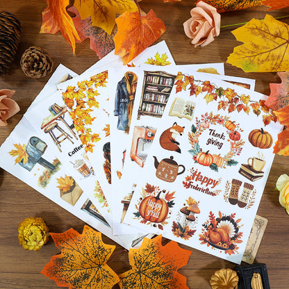 Gentle Autumn Sticker Book