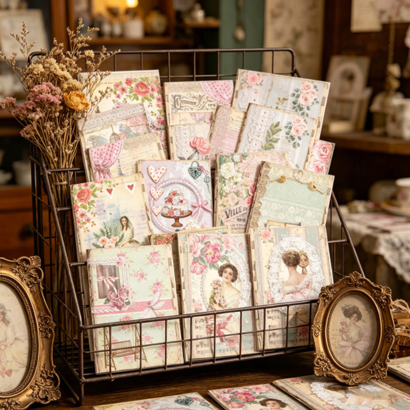 Rose Tea Party Papers 16pcs