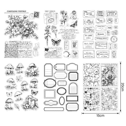 Clear Silicone Stamps 15