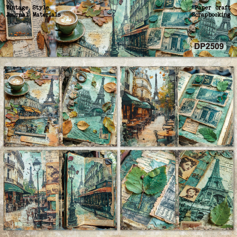 Eiffel Tower Papers 8pcs