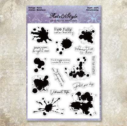 Clear Silicone Stamps 13