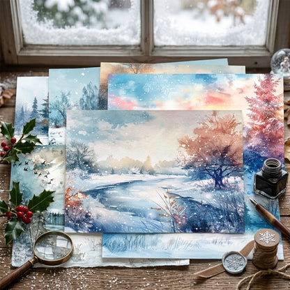 Winter Meadow Papers 8pcs
