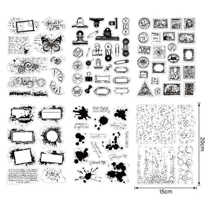 Clear Silicone Stamps 13