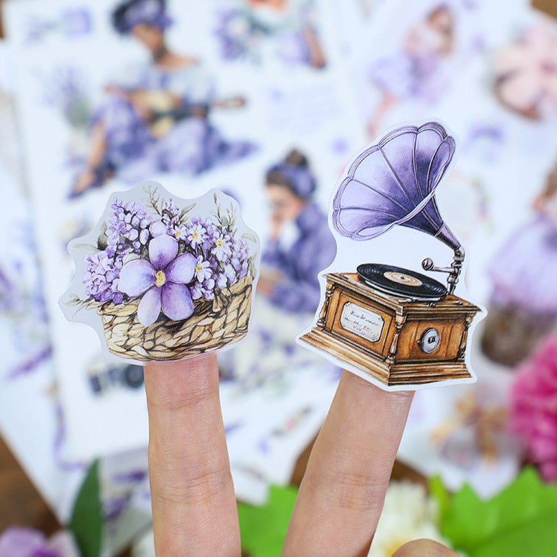 Song of Lavender Sticker Book