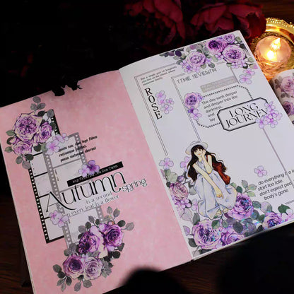 5.5cm*100cm Dark Cloud Elegance Tape