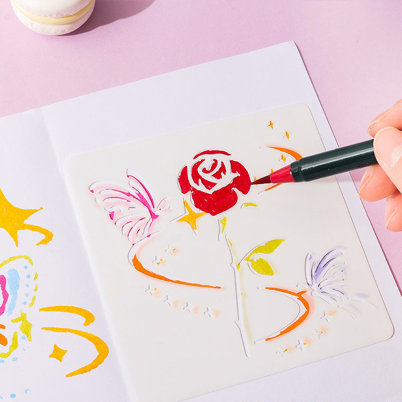 Forest Garden Painting Stencils