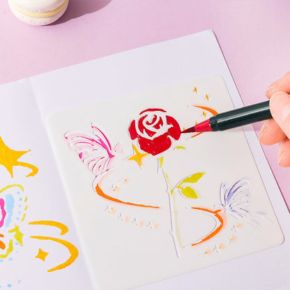 Forest Garden Painting Stencils