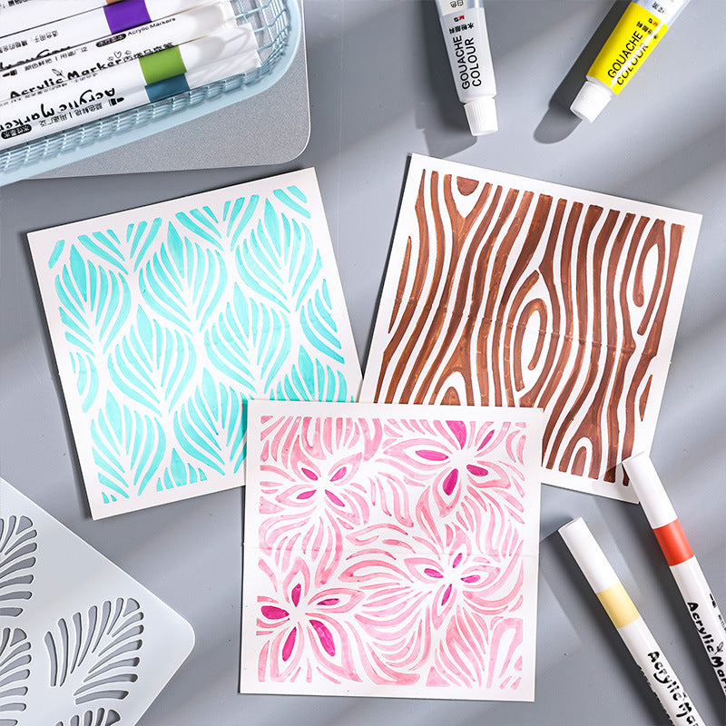 Texture-themed Painting Stencils