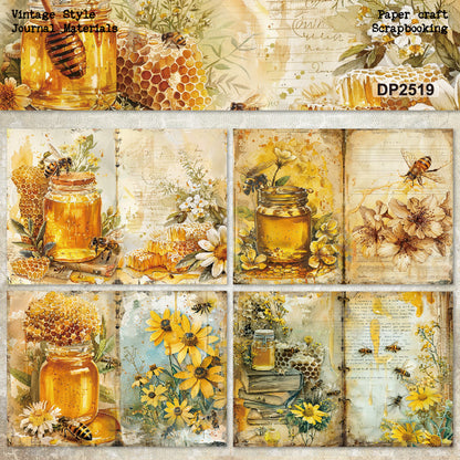 Honey Bee Papers 8pcs