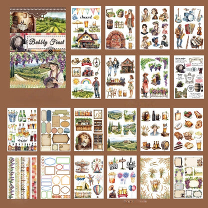 Bubble Feast Sticker Book