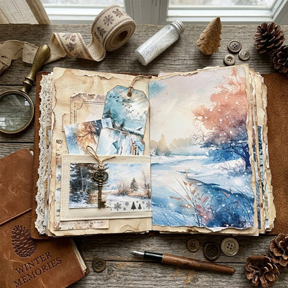 Winter Meadow Papers 8pcs