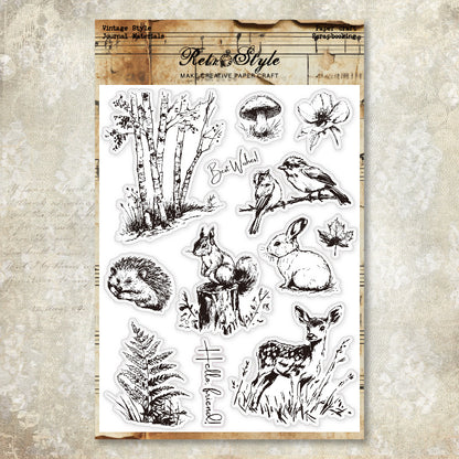 Clear Silicone Stamps 04