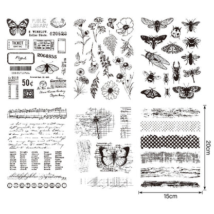 Clear Silicone Stamps 07