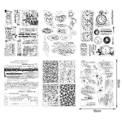 Clear Silicone Stamps 01