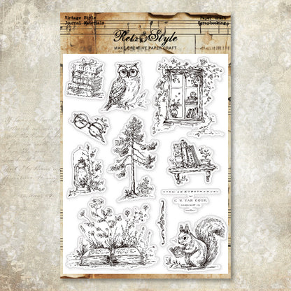 Clear Silicone Stamps 04