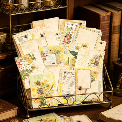 Bee Wildflower Papers 16pcs