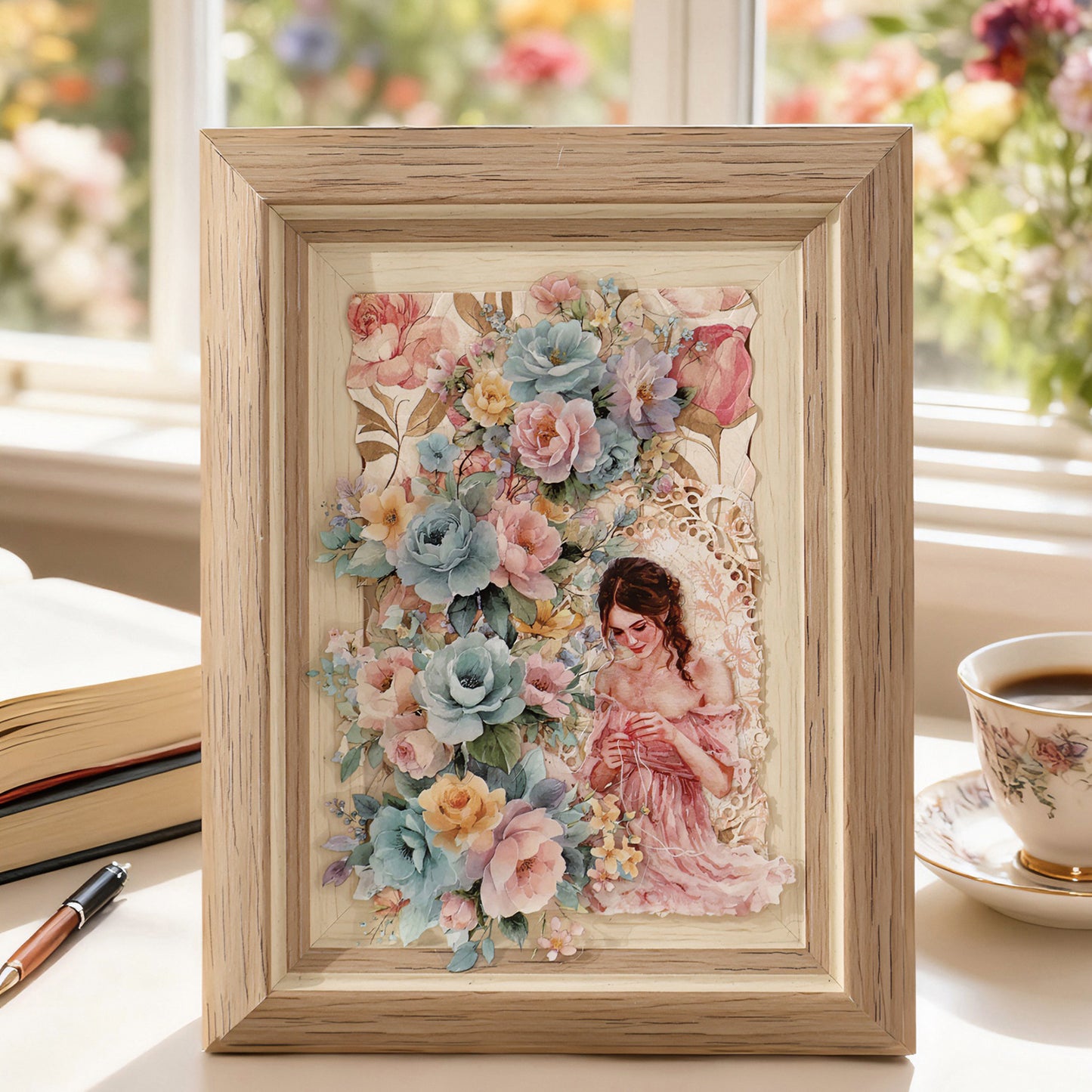 Tinted Silk Melody Stickers