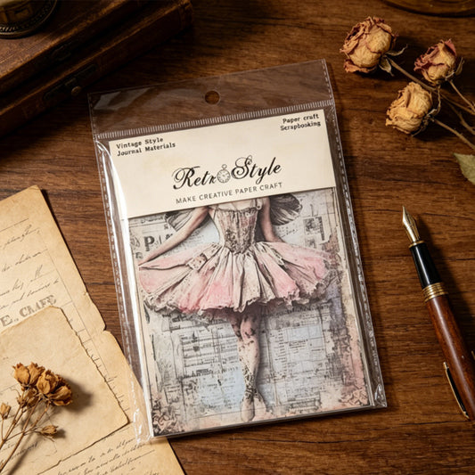 Ballet Girl Papers 16pcs