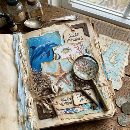 Ocean Dreams Paper 8pcs