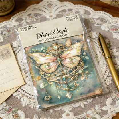 Whimsical Fairy Garden Papers 16pcs