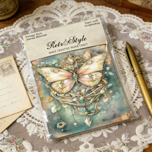 Whimsical Fairy Garden Papers 16pcs